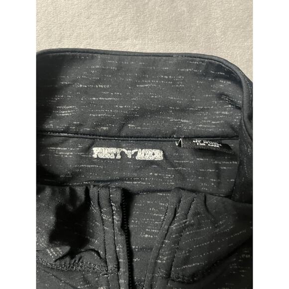 Forty Acres Texas Longhorn Quarter Zip Pullover Black Small - Picture 6 of 6